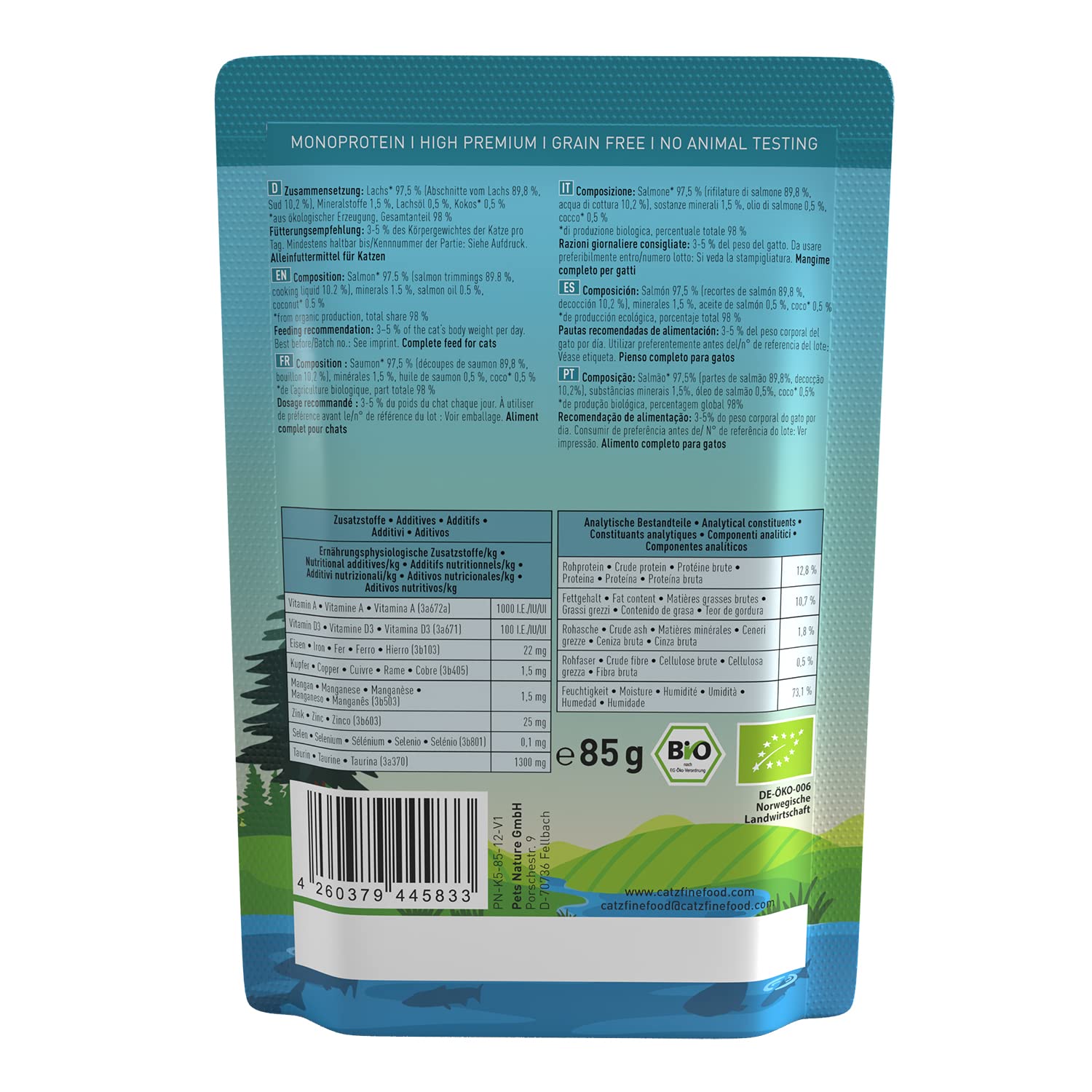 catz-finefood-bio-n-513-katzennassfutter-lachs-12-x-85-g image 3