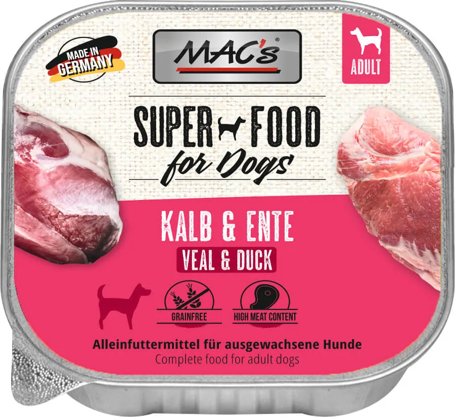 mac-s-dog-schale-kalb-ente-150g image 1