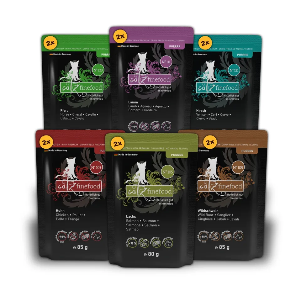 catz-finefood-purrrr-collection-ii-monoprotein-nassfutter-f-r-katzen-12-x-80g-85 image 1
