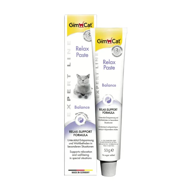 gimcat-expert-line-relax-paste-katzenpaste-1-x-50-g-tube image 1