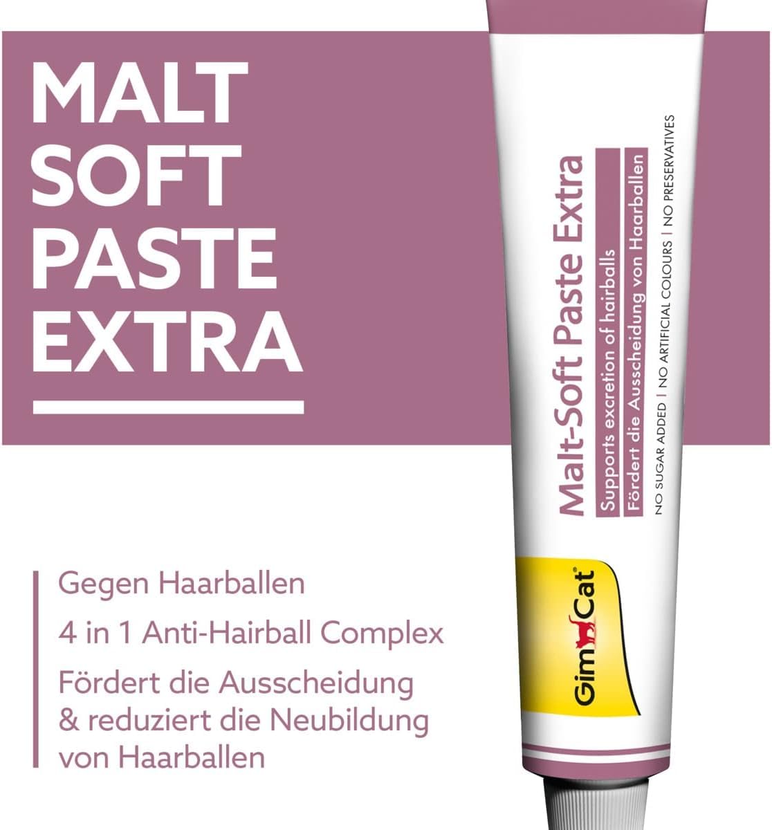 gimcat-malt-soft-paste-extra-anti-hairball-50-g-tube image 2