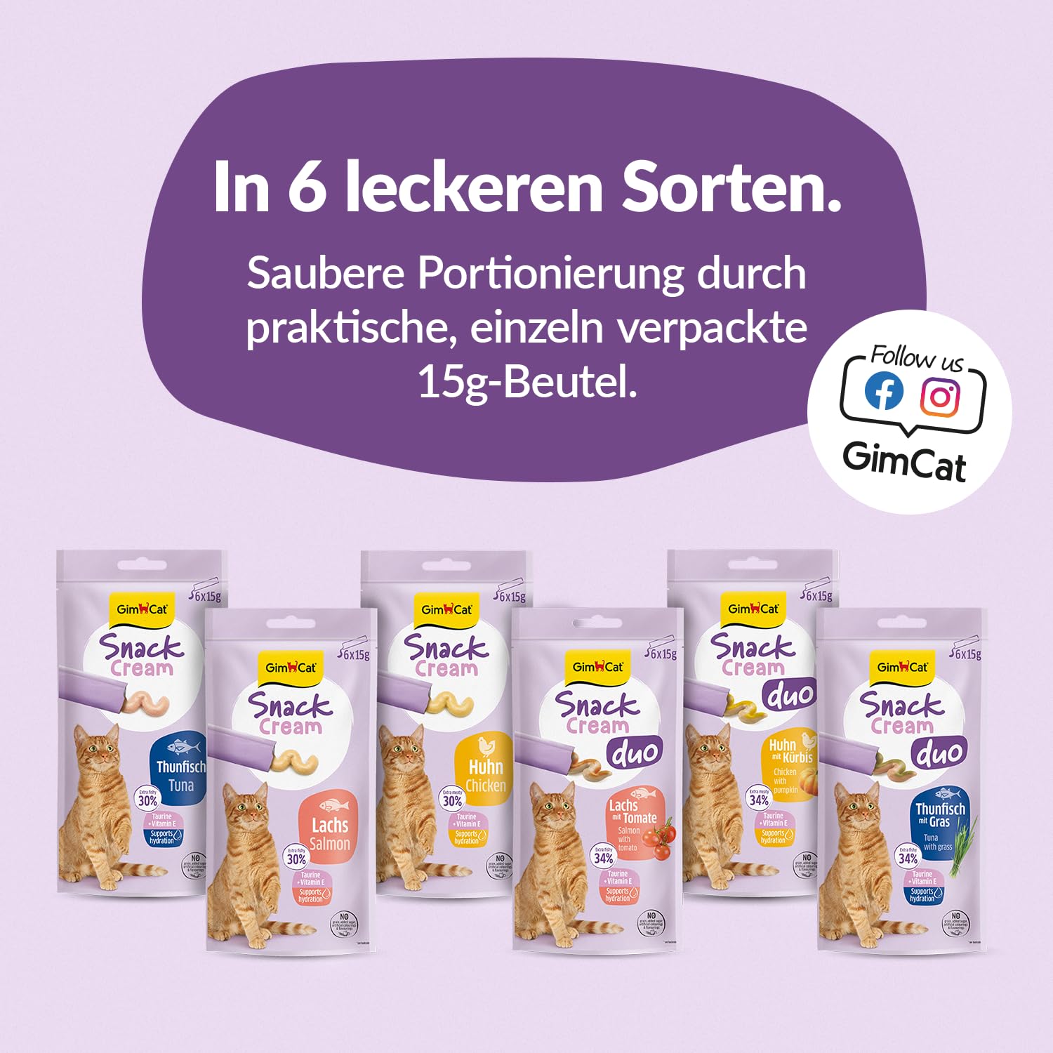 gimcat-snack-cream-thunfisch-katzensnack-creme-6-x-15g-portionen image 6