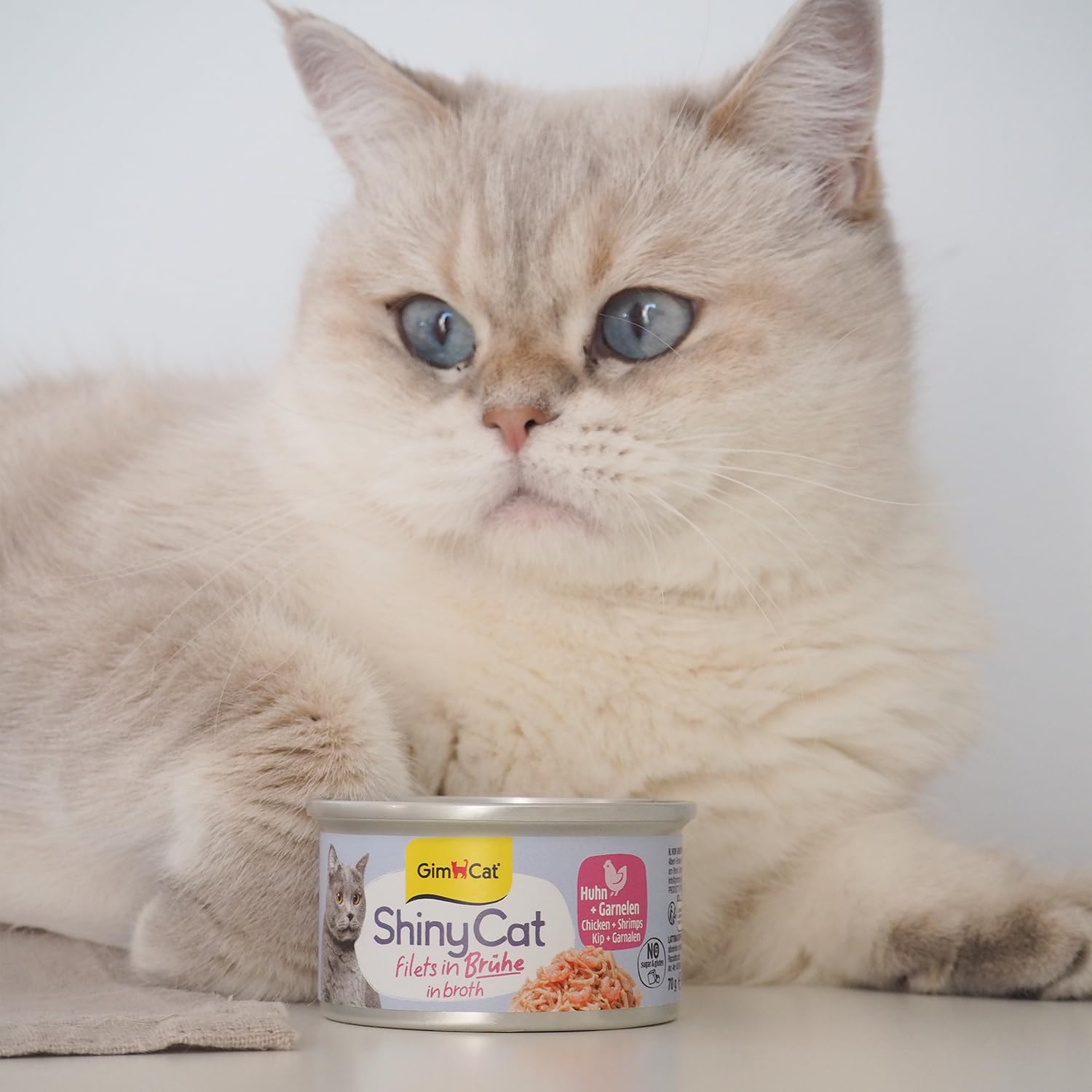 gimcat-shinycat-filet-in-br-he-h-hnchen-mit-garnelen-24-x-70-g-dosen image 4