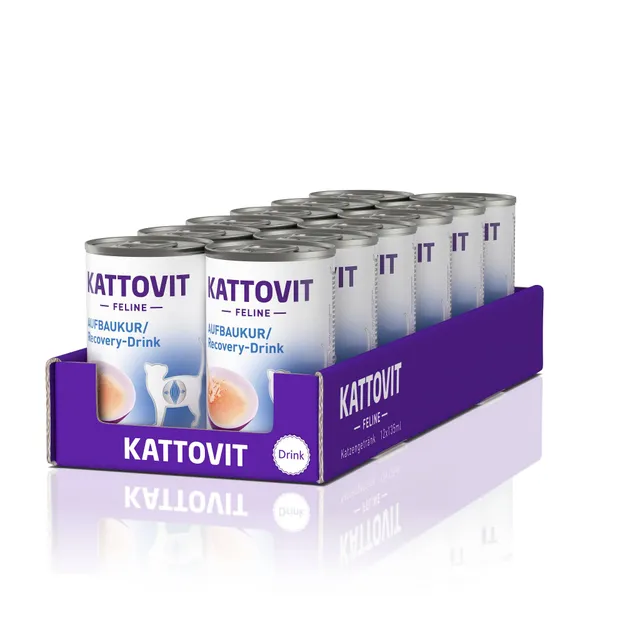 kattovit-drink-recovery-aufbaukur-fl-ssignahrung-dose-12-x-135ml image 1