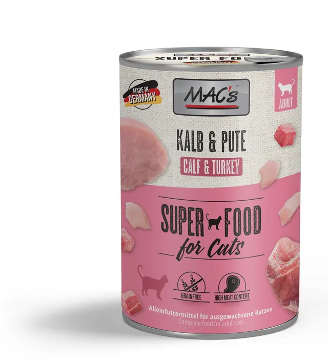 mac-s-cat-kalb-pute-400g-nassfutter image 1
