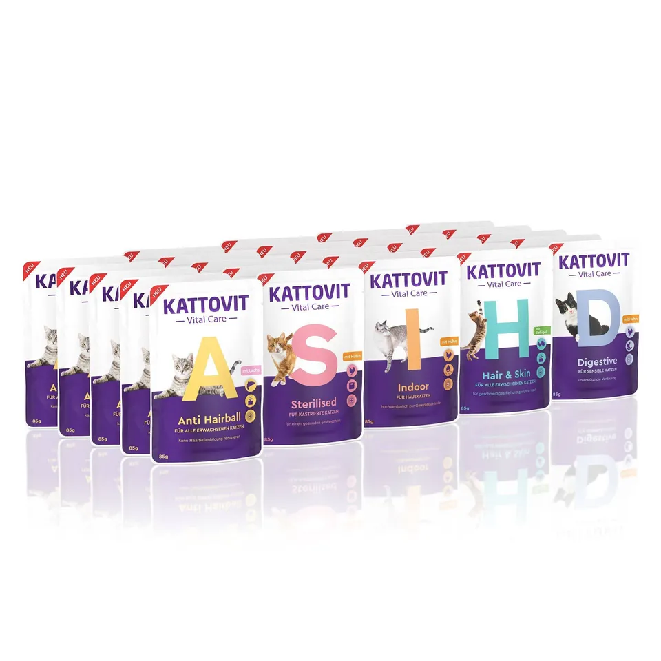 kattovit-vital-care-wellnessbox-probierpaket-25-x-85g image 1