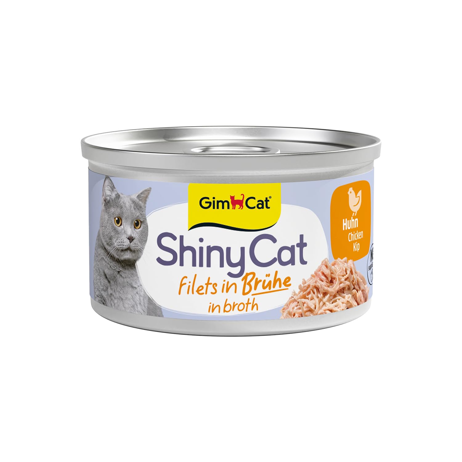 gimcat-shinycat-filet-in-br-he-h-hnchen-nassfutter-24-x-70-g-dosen image 1