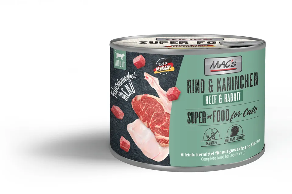 mac-s-cat-feinschmecker-rind-kaninchen-200g-nassfutter image 1