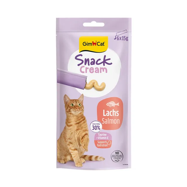 gimcat-snack-cream-lachs-snack-creme-f-r-katzen-6-x-15-g image 1