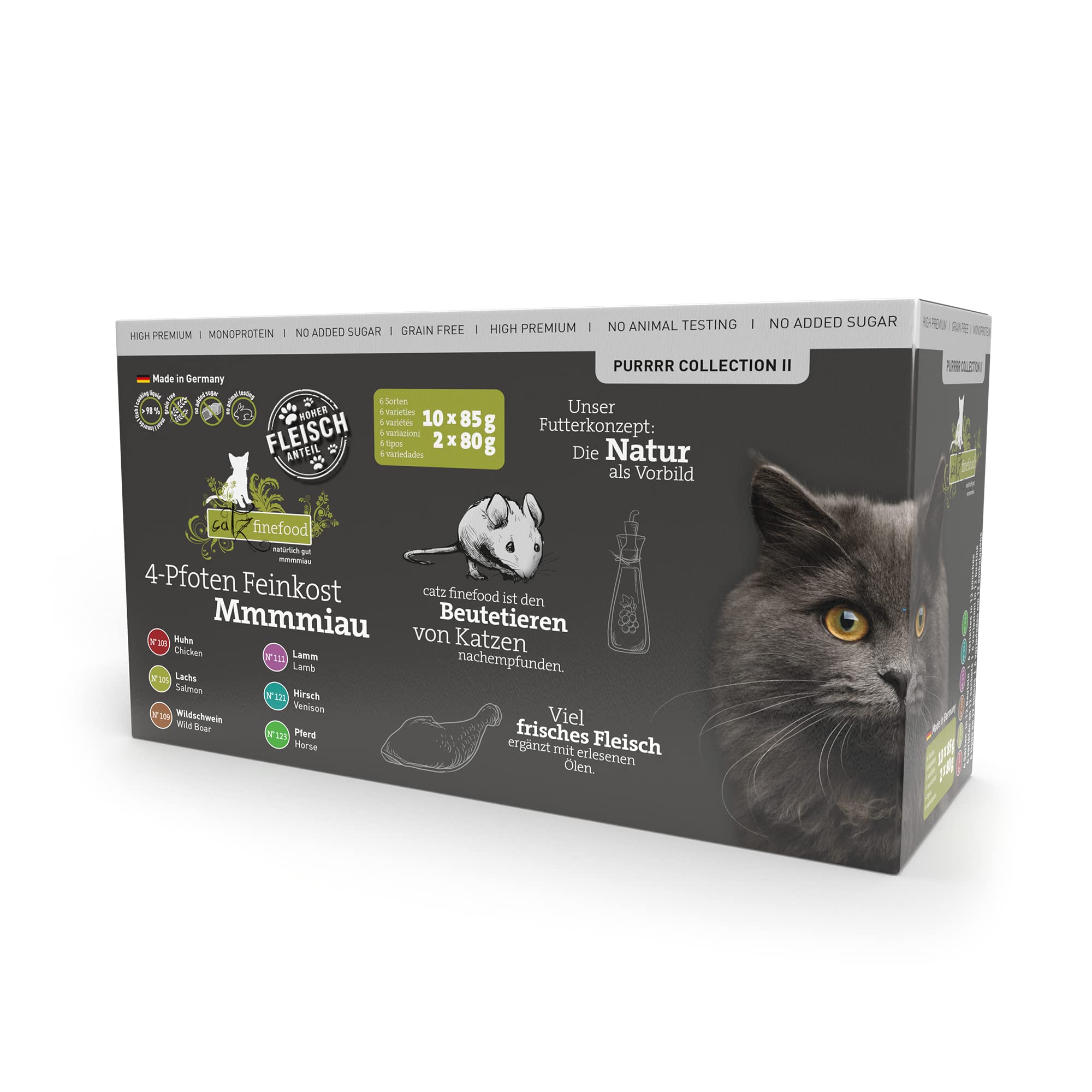 catz-finefood-purrrr-collection-ii-monoprotein-nassfutter-f-r-katzen-12-x-80g-85 image 2