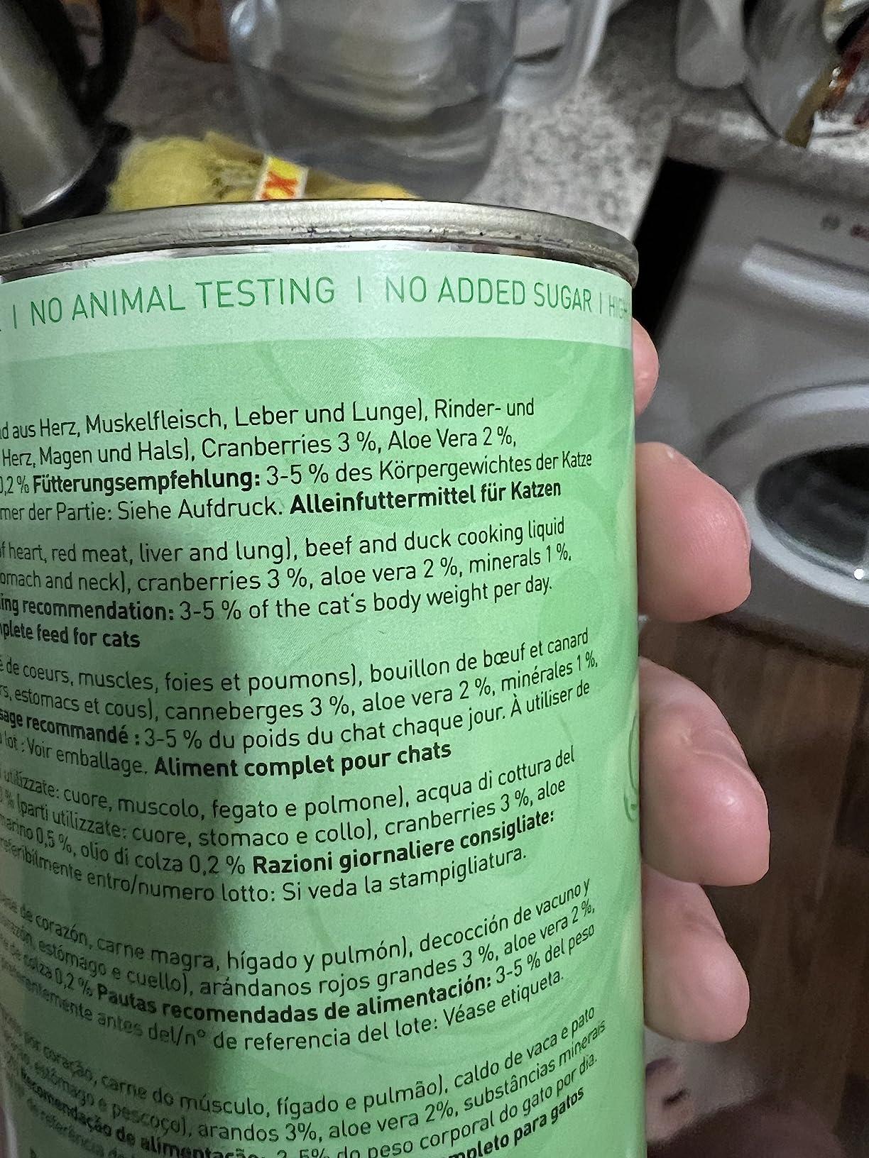 Große Dose, großer Hunger