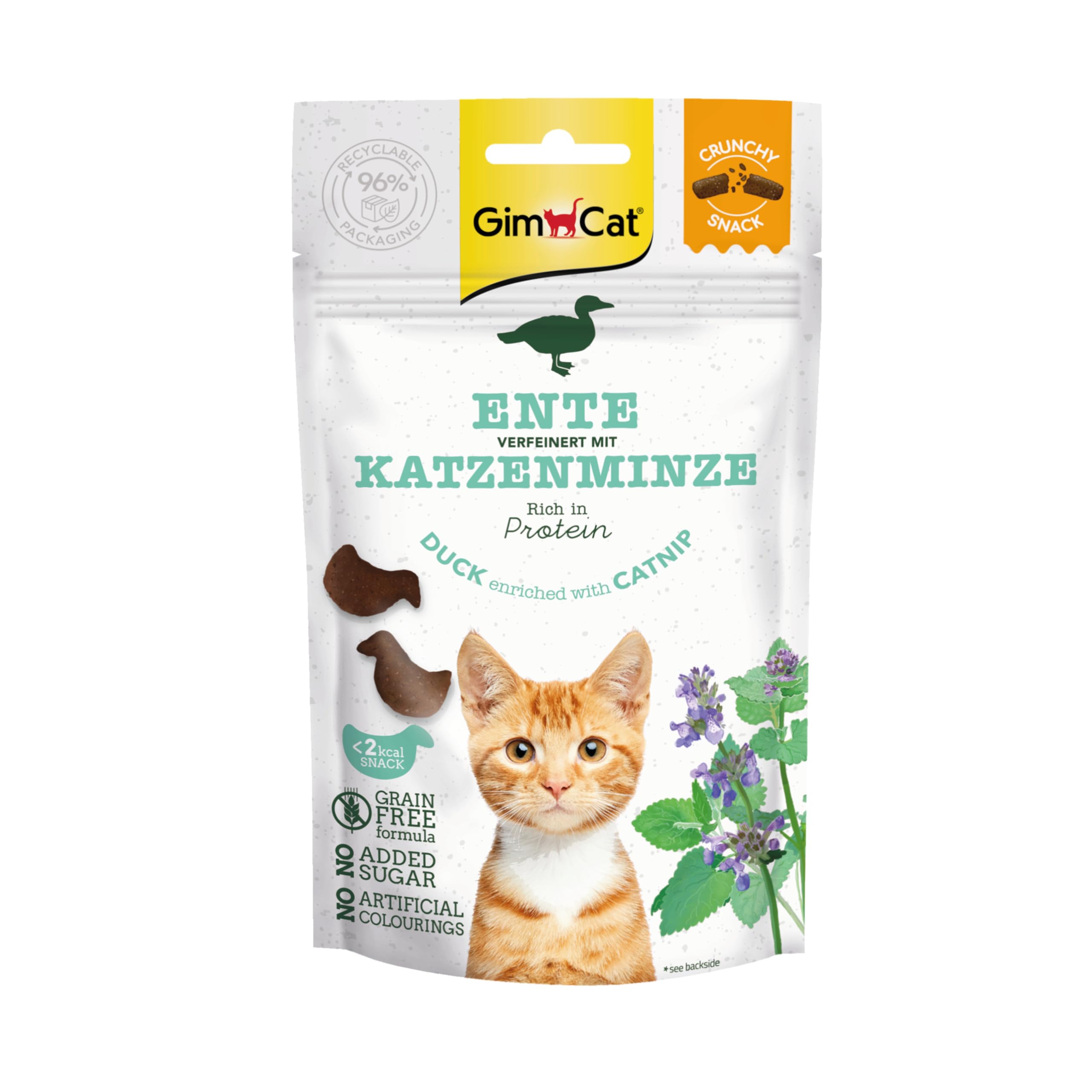 gimcat-crunchy-snacks-ente-mit-katzenminze-50-g image 7
