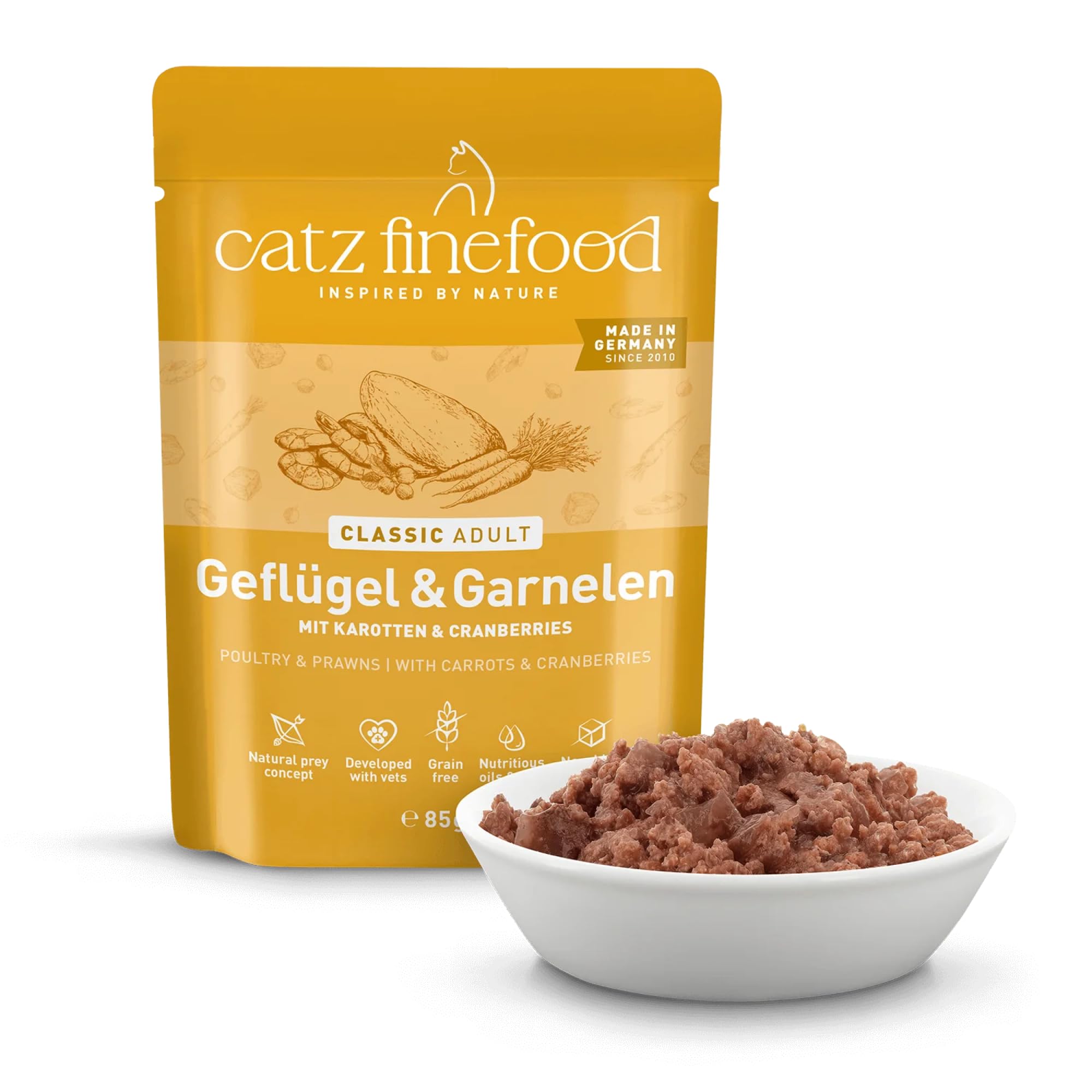 catz-finefood-n-17-gefl-gel-garnele-katzenfutter-nass-16-x-85g-mit-karotte-cranb image 2