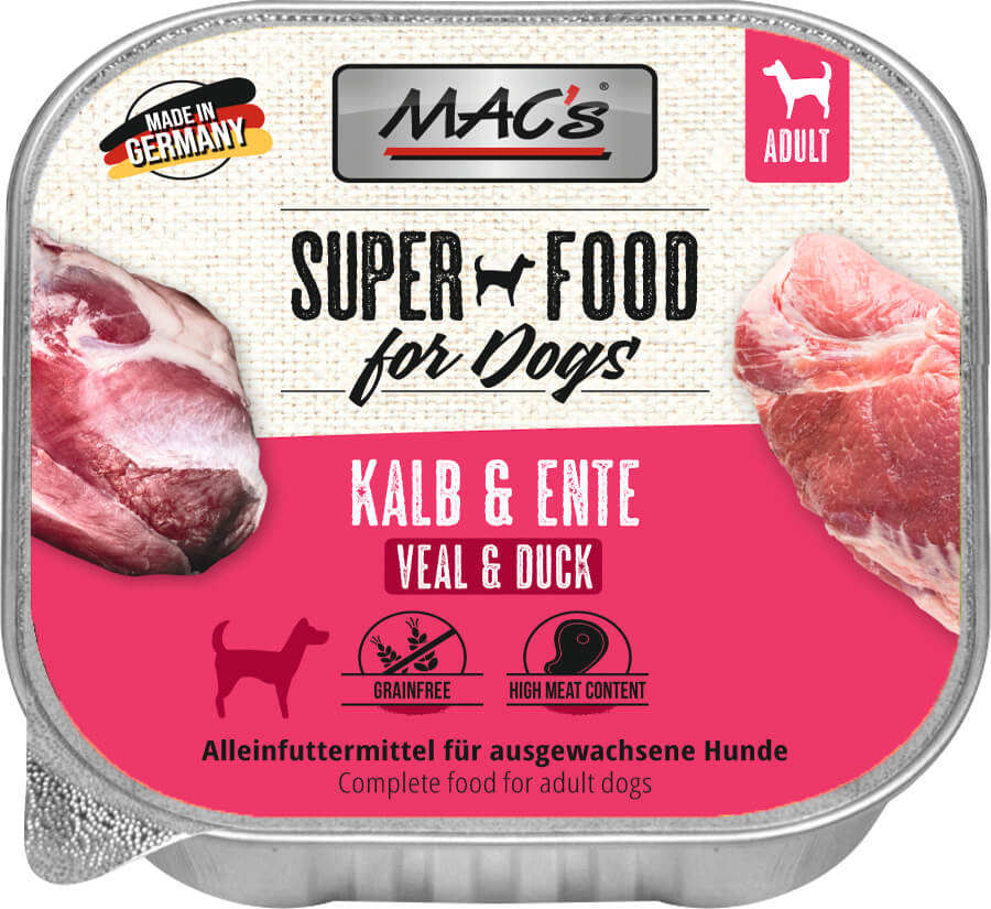 mac-s-dog-schale-kalb-ente-150g image 1