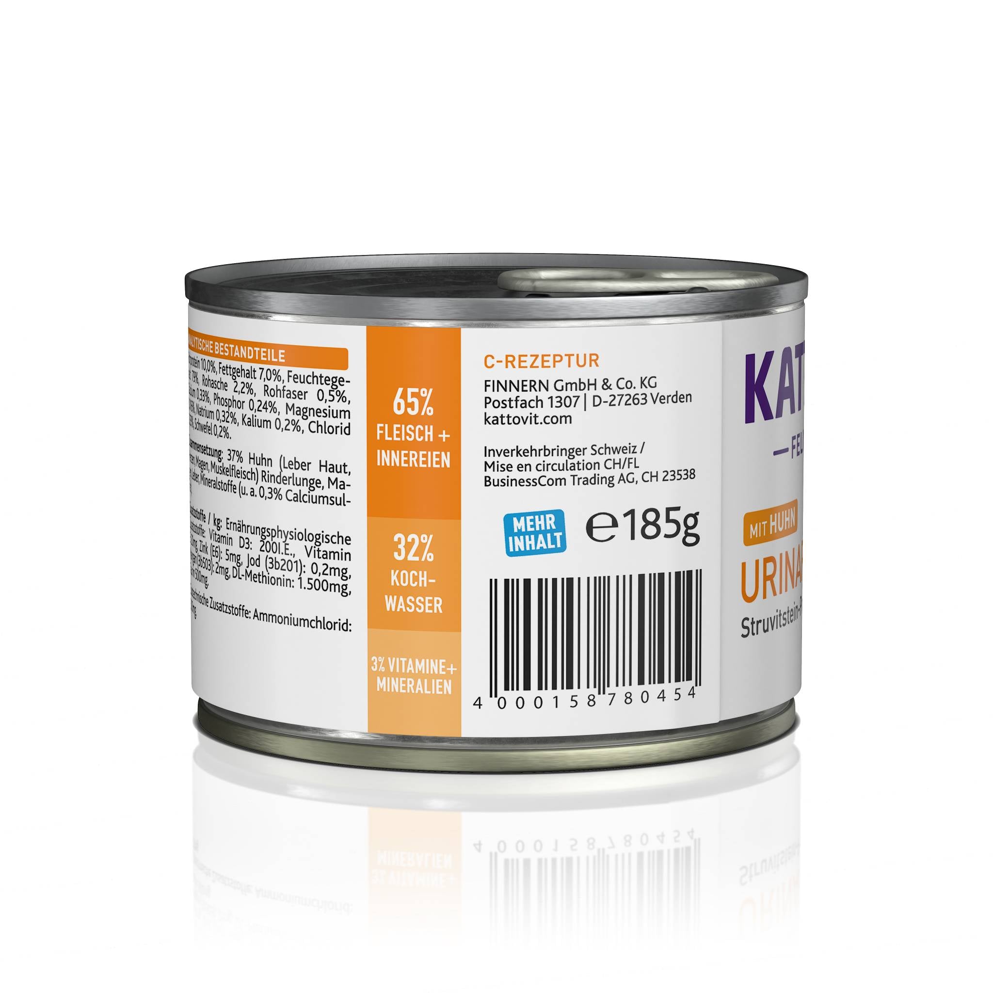 kattovit-urinary-nassfutter-huhn-dose-12-x-185g image 7