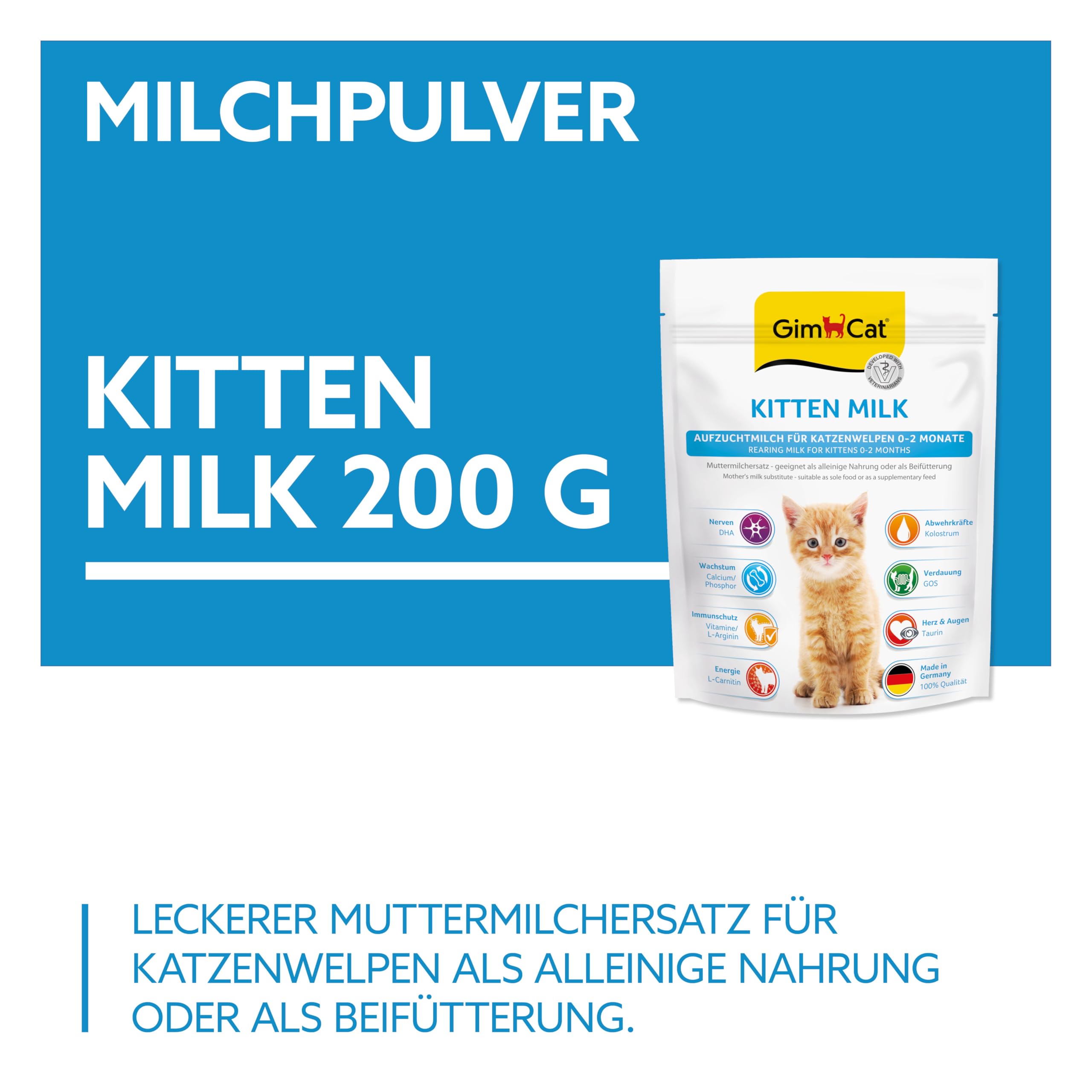 gimcat-kitten-milk-muttermilchersatz-aufzuchtmilch-200-g image 2