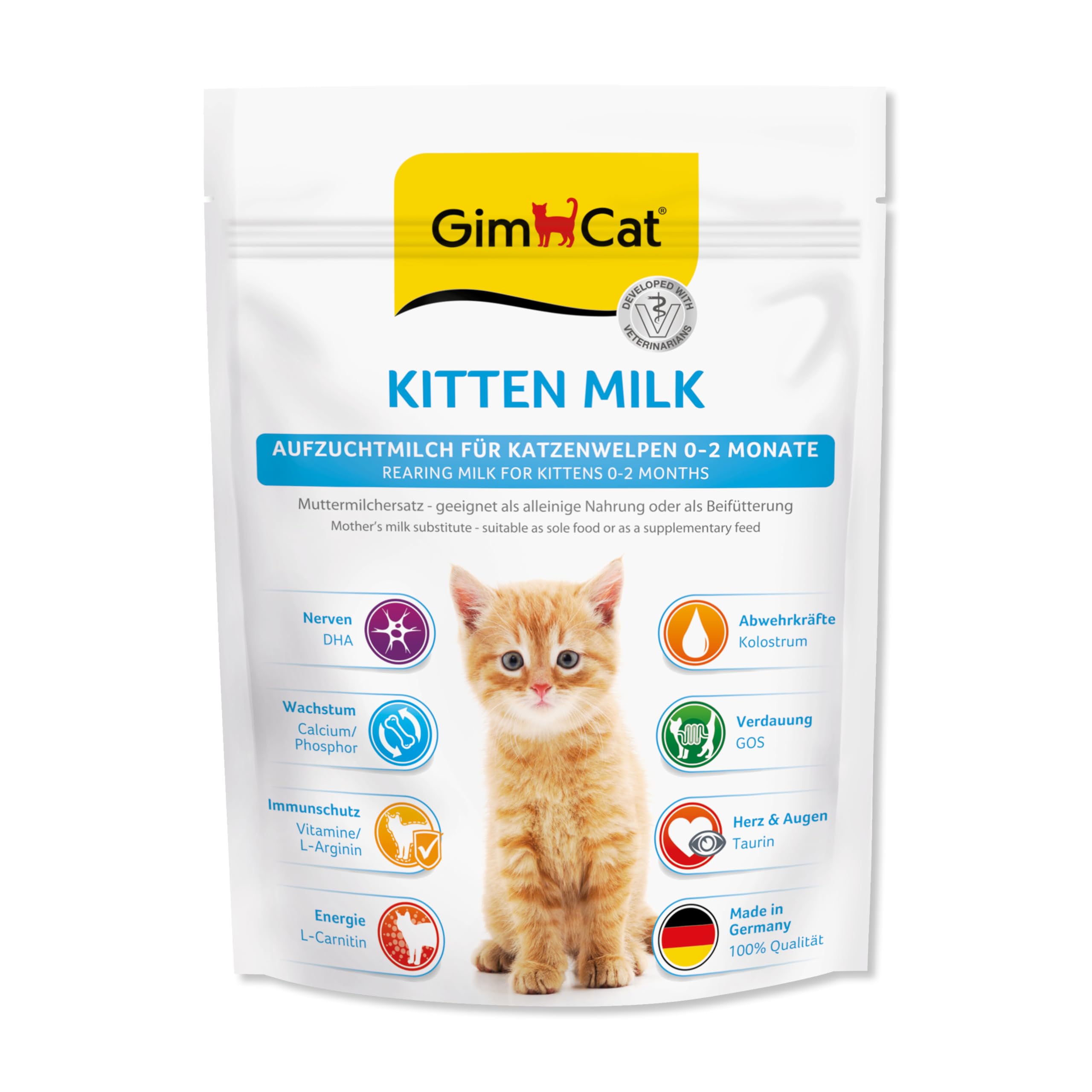 gimcat-kitten-milk-muttermilchersatz-aufzuchtmilch-200-g image 1