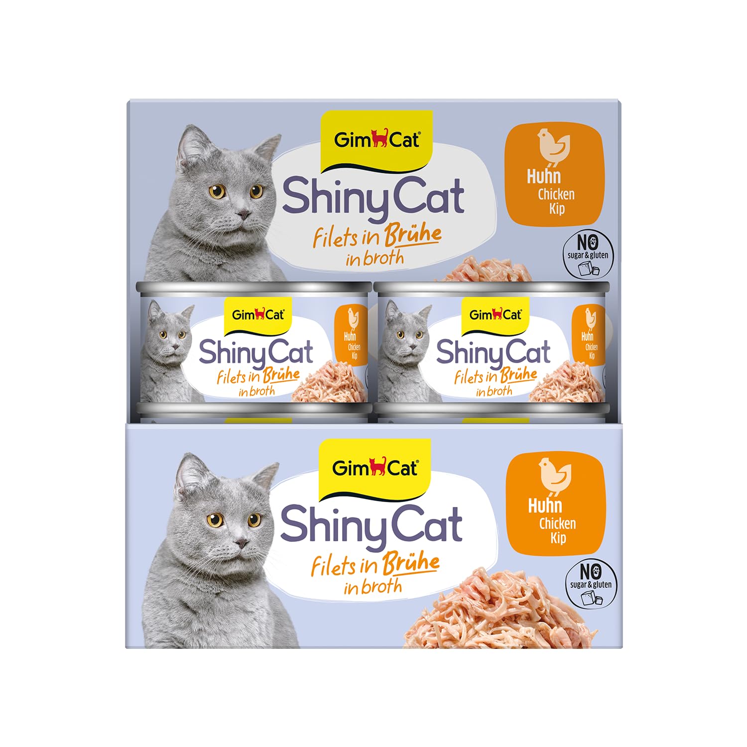gimcat-shinycat-filet-in-br-he-h-hnchen-nassfutter-24-x-70-g-dosen image 2