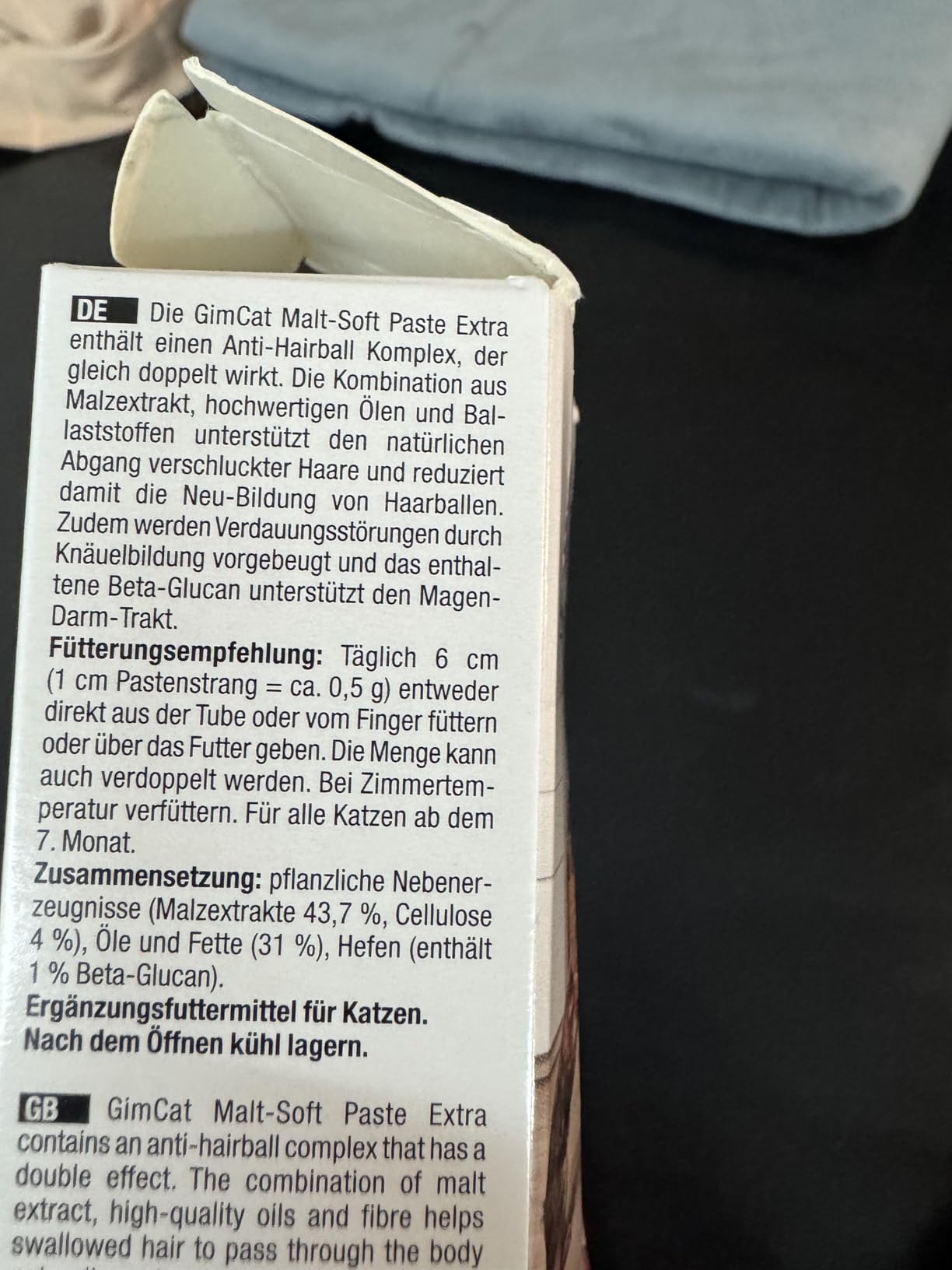 Leider Durchfall bekommen
