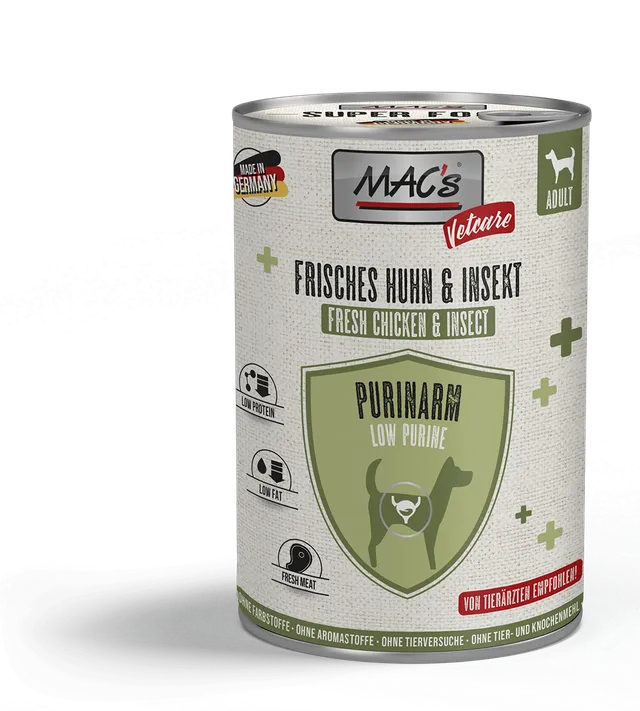 mac-s-dog-vetcare-purinarm-huhn-insekt-400g-di-t-nassfutter image 1