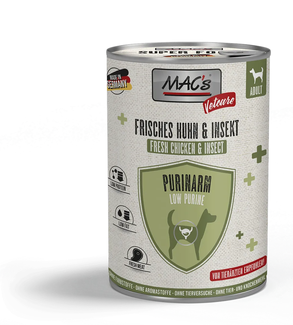 mac-s-dog-vetcare-purinarm-huhn-insekt-400g-di-t-nassfutter image 1