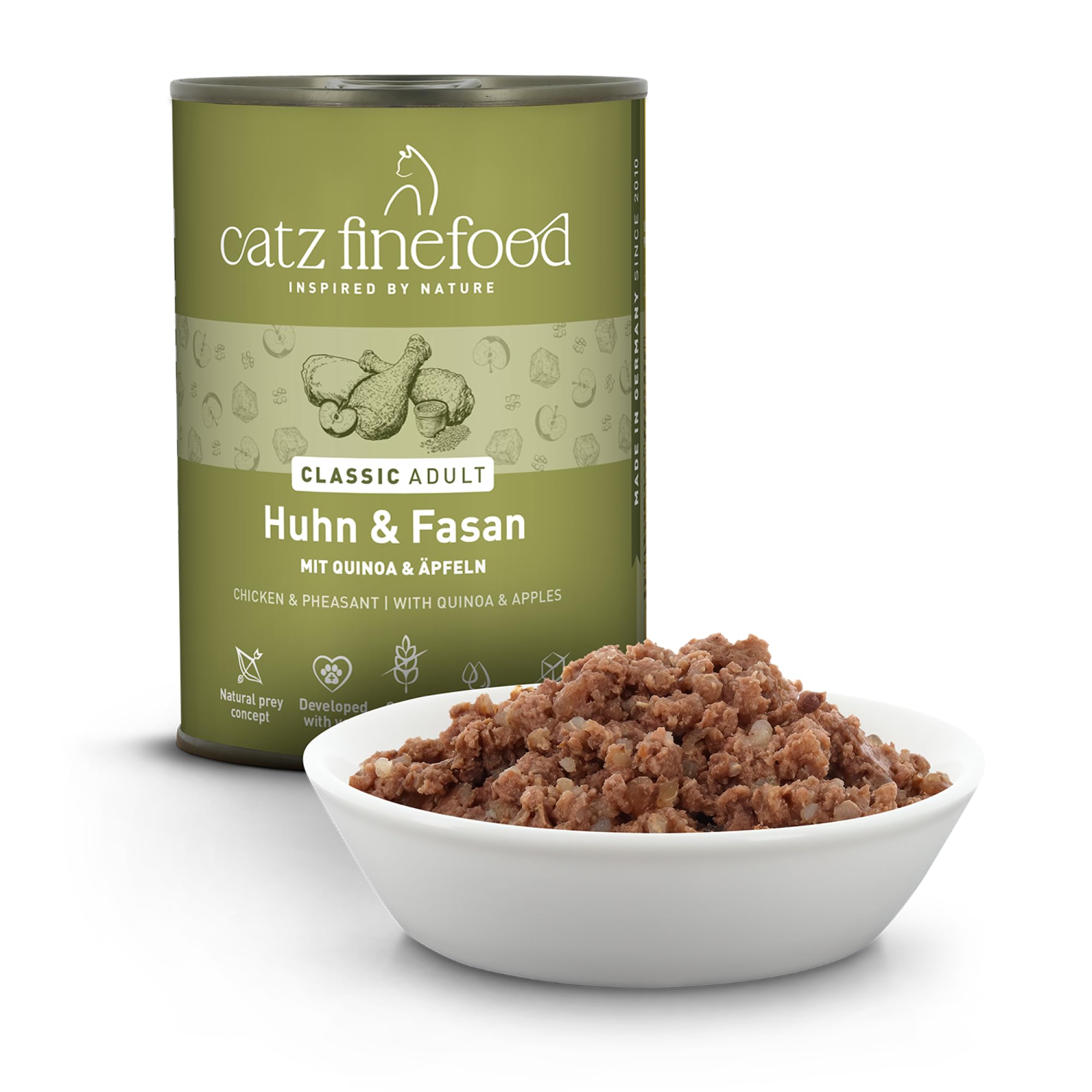 catz-finefood-n-15-huhn-fasan-nassfutter-6-x-400-g-dose image 2