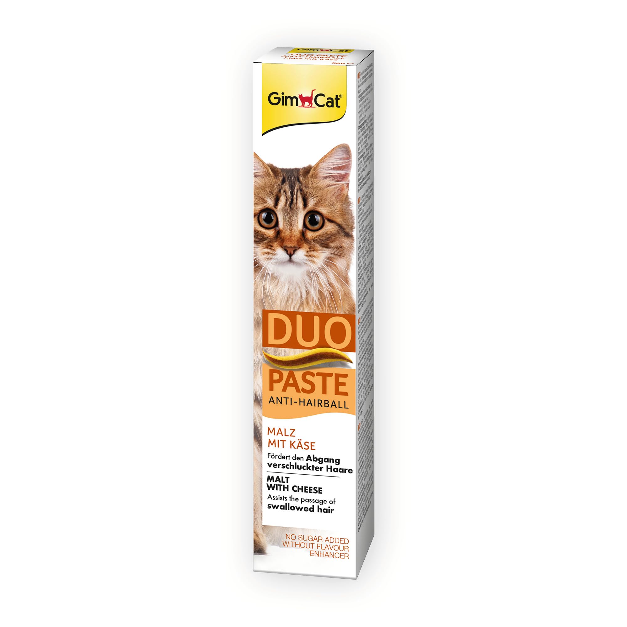 gimcat-duo-paste-anti-hairball-malz-und-h-hnchen-katzensnack-50-g-tube image 2