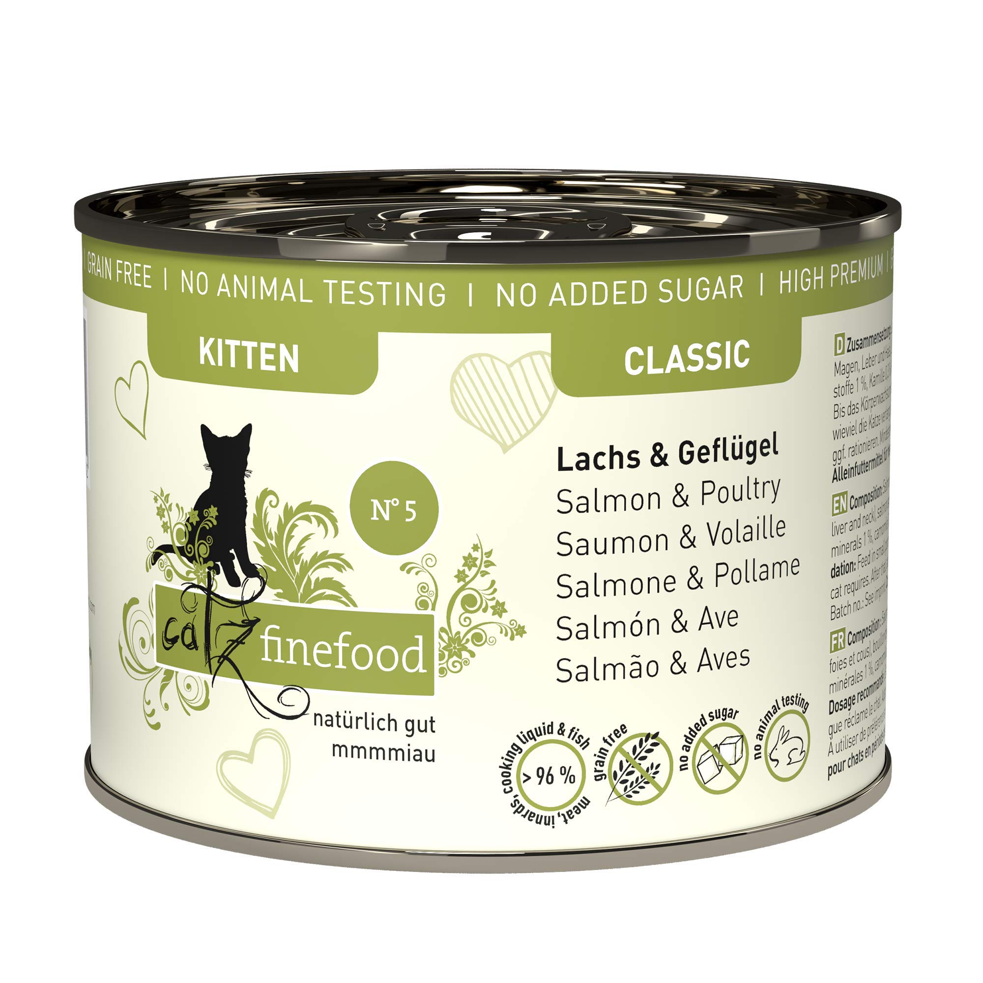catz-finefood-kitten-n-5-lachs-und-gefl-gel-katzen-nassfutter-16-x-85-g-beutel image 8
