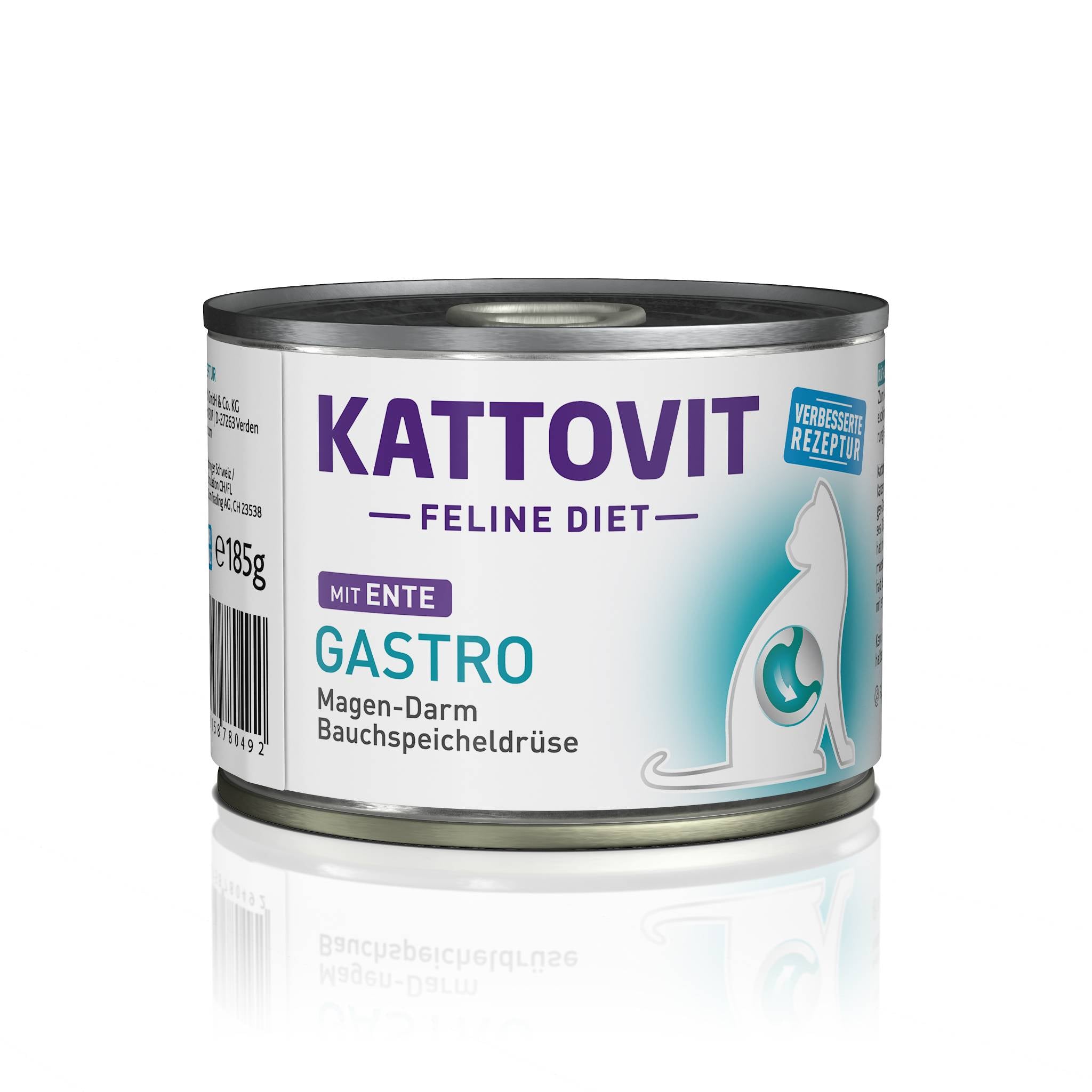kattovit-ente-nassfutter-dose-12-x-185g image 2