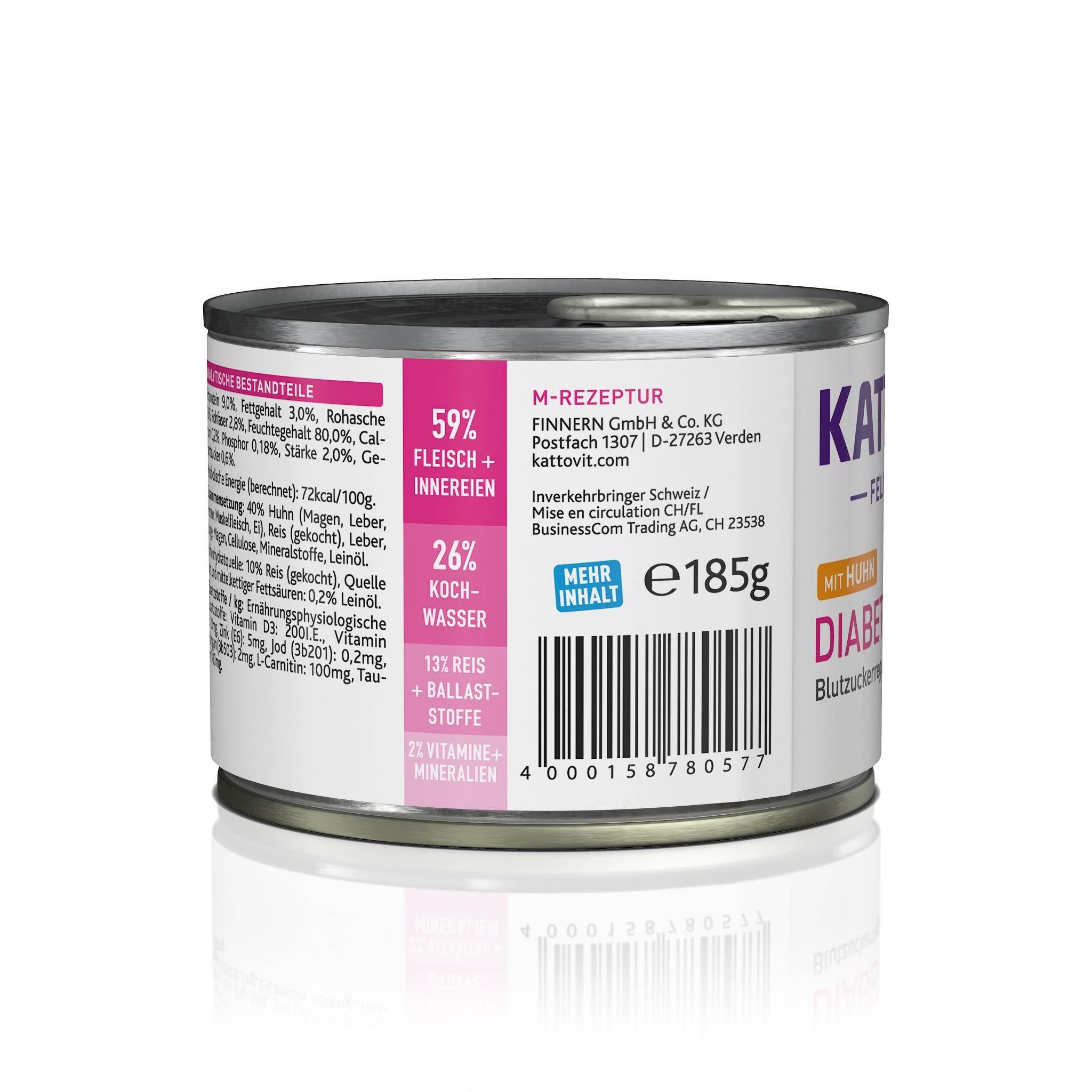 kattovit-diabetes-nassfutter-huhn-dose-12-x-185g image 7