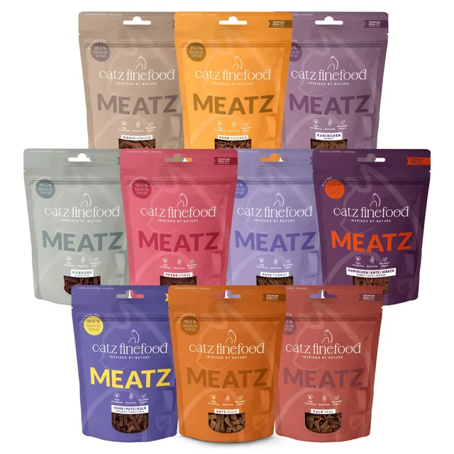 catz-finefood-meatz-mix-knusprige-fleischstreifen-f-r-katzen-10-x-45-g image 1