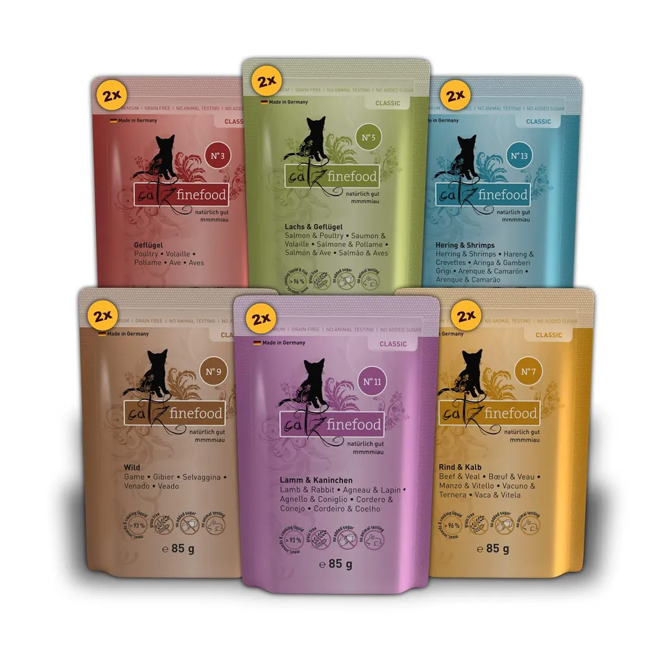 catz-finefood-multipack-1-nassfutter-mix-paket-12-x-85-g-beutel image 1