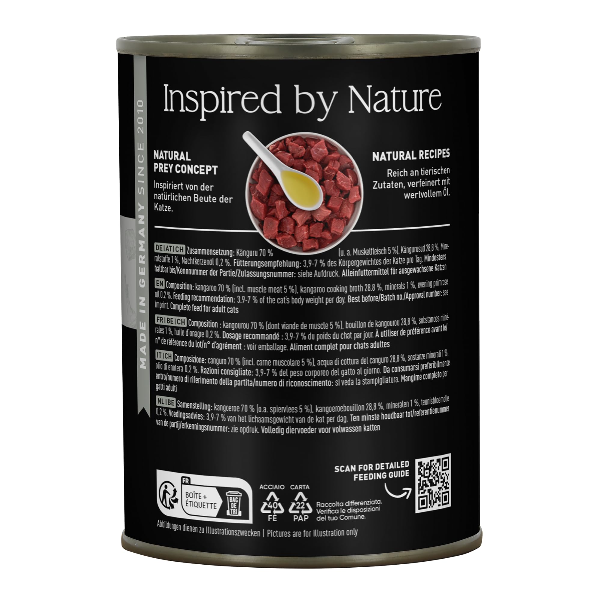 catz-finefood-purrrr-n-107-k-nguru-monoprotein-nassfutter-f-r-katzen-6-x-400-g image 3
