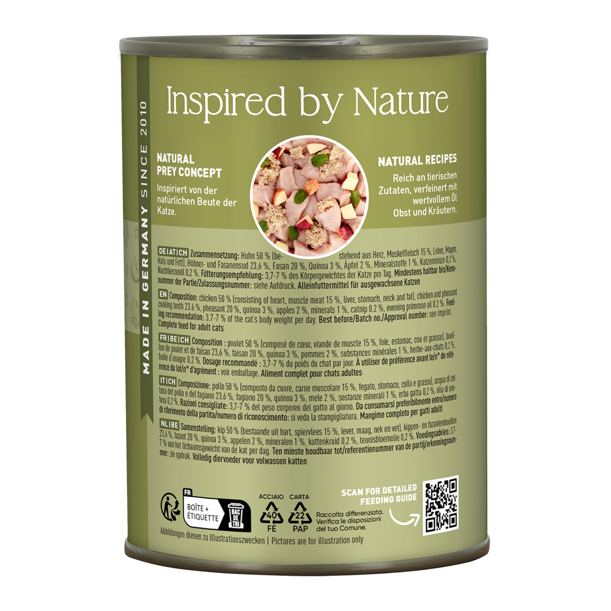 catz-finefood-n-15-huhn-fasan-nassfutter-6-x-400-g-dose image 3
