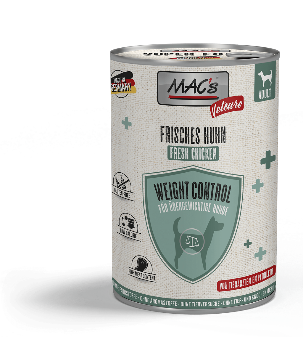 mac-s-dog-vetcare-weight-control-huhn-400g-di-t-nassfutter image 1