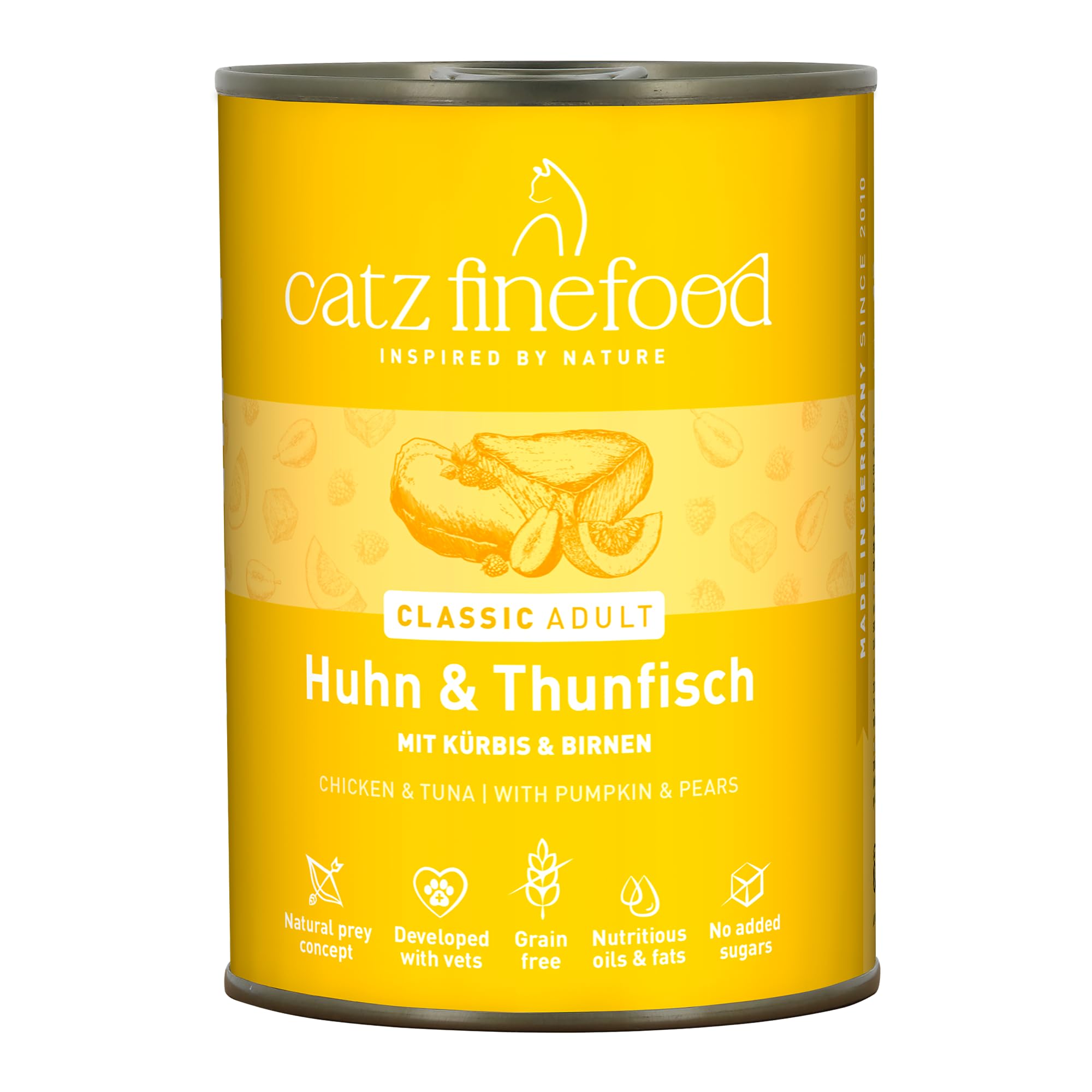 catz-finefood-n-25-huhn-thunfisch-feinkost-nassfutter-f-r-katzen-6-x-800-g-dosen image 7