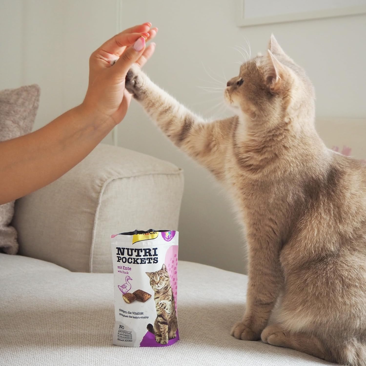 gimcat-nutri-pockets-mit-ente-katzensnack-1-x-60g-beutel image 5