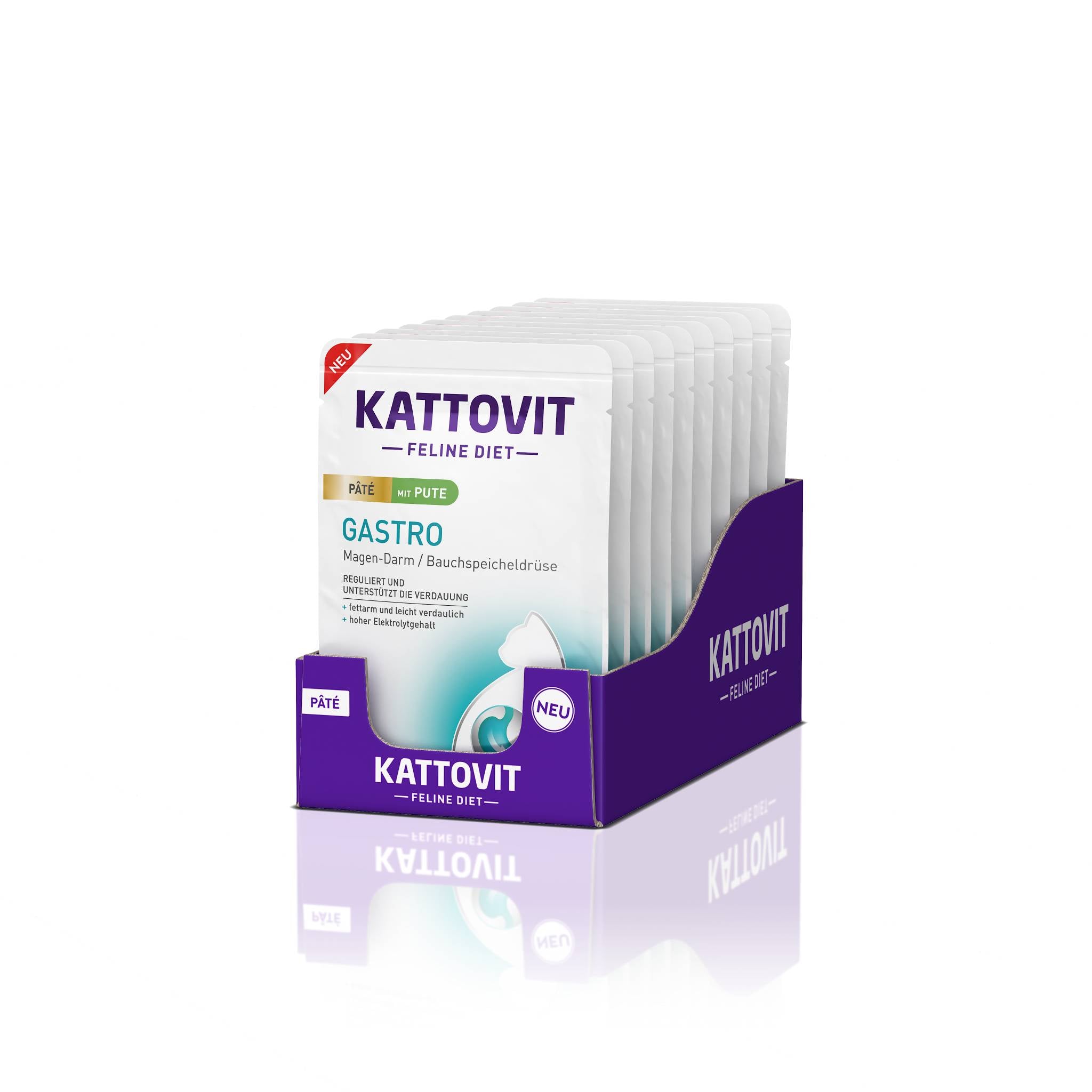 kattovit-pat-pute-nassfutter-frischebeutel-10-x-85g image 1