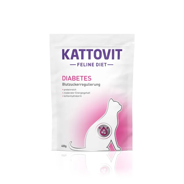 kattovit-diabetes-trockenfutter-beutel-400g image 1