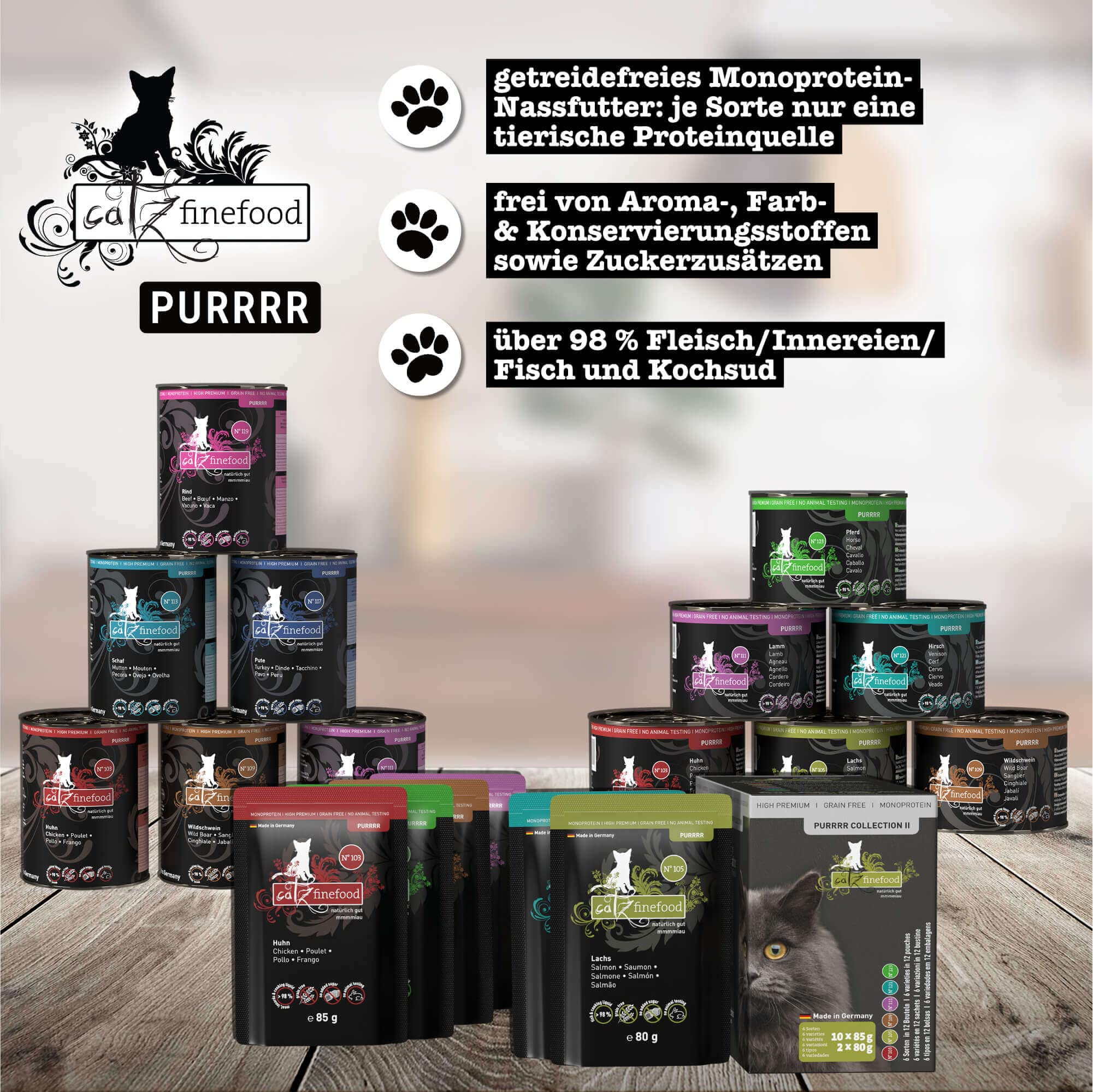catz-finefood-purrrr-n-117-pute-monoprotein-nassfutter-f-r-katzen-16-x-85g-beute image 3