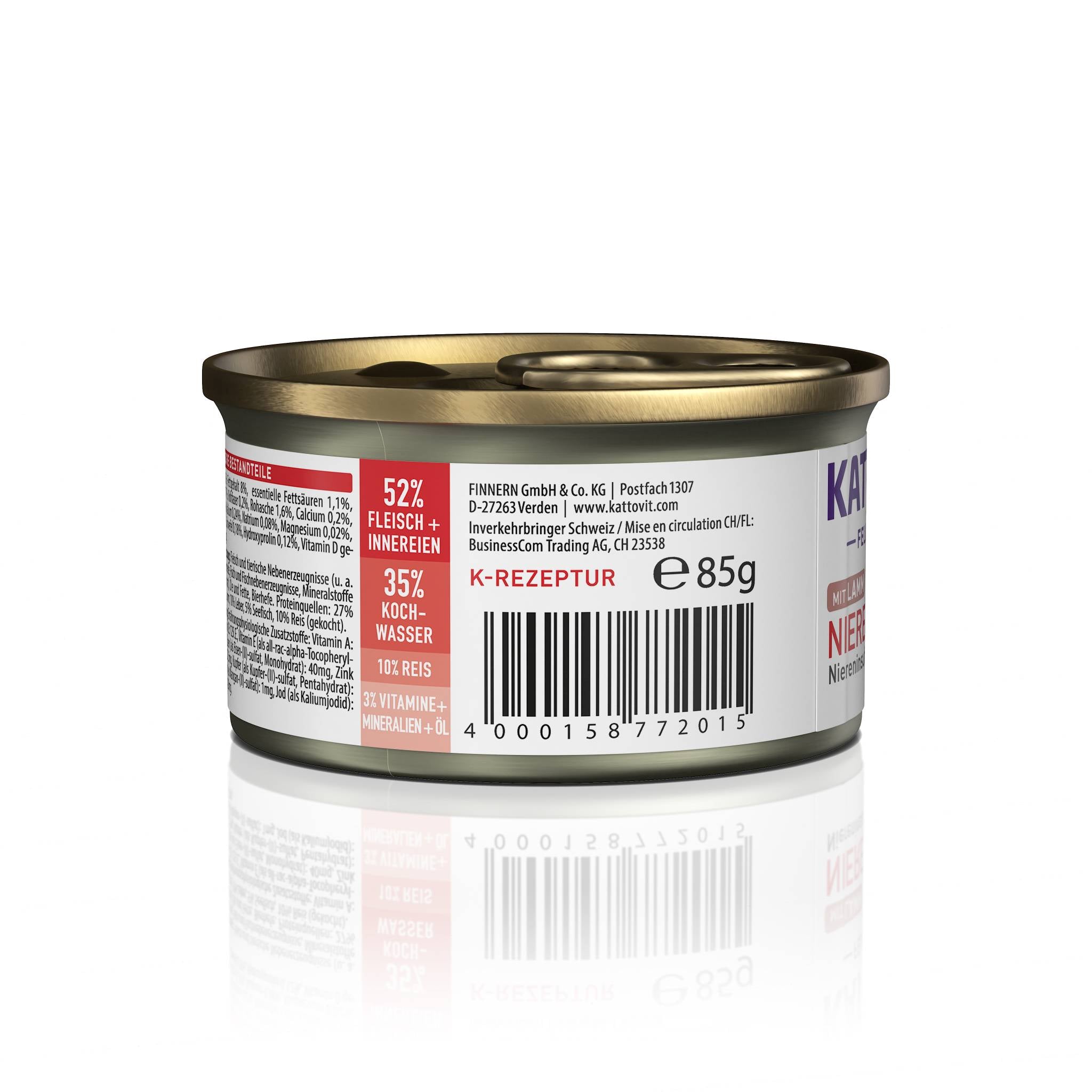 kattovit-niere-renal-nassfutter-lamm-dose-12-x-85g image 6
