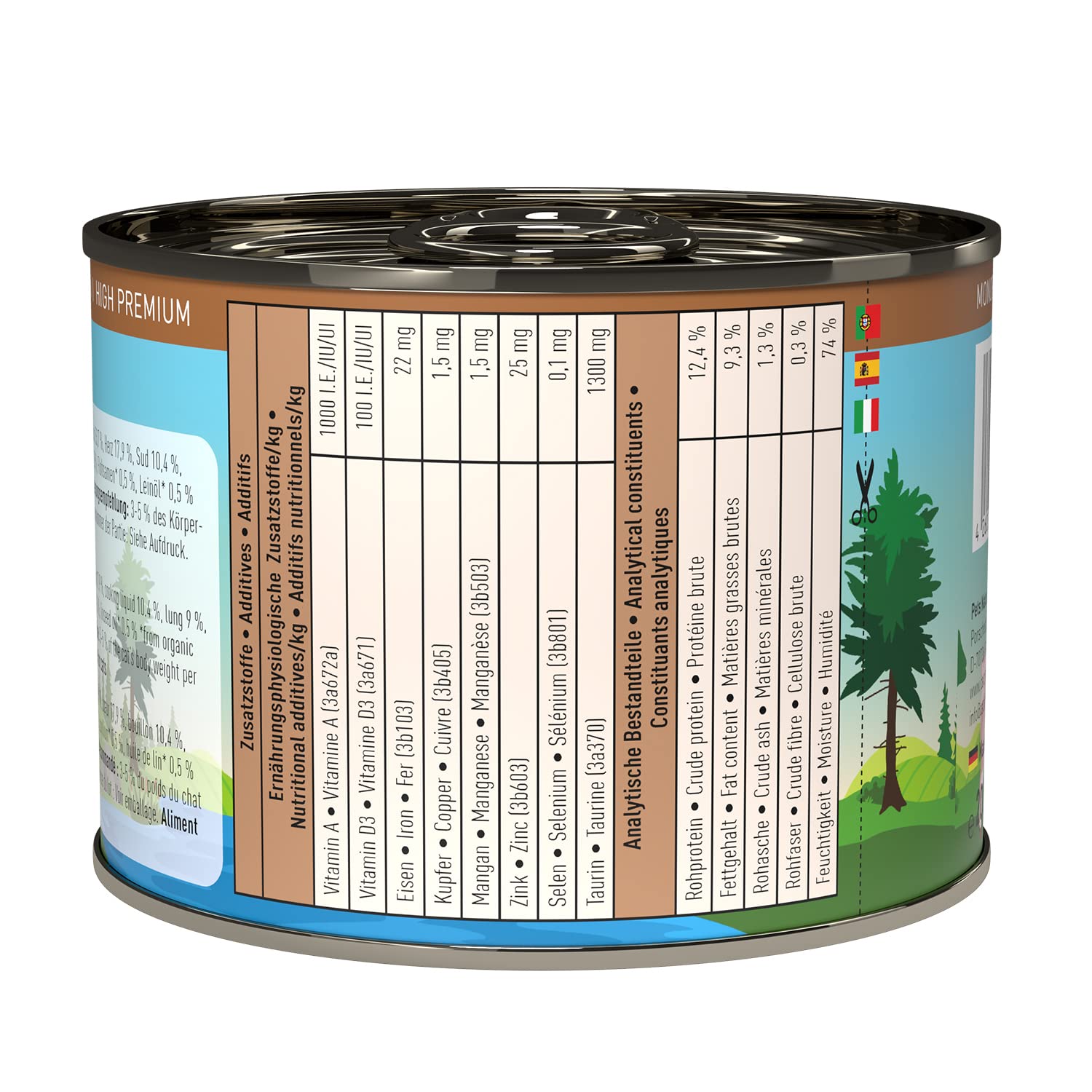 catz-finefood-bio-n-509-katzennassfutter-schwein-6-x-200-g image 2