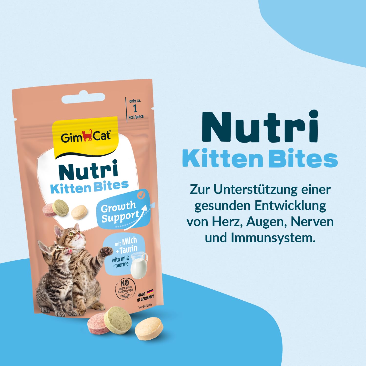 gimcat-nutri-kitten-bites-katzensnack-mit-milch-1-x-40g-beutel image 2