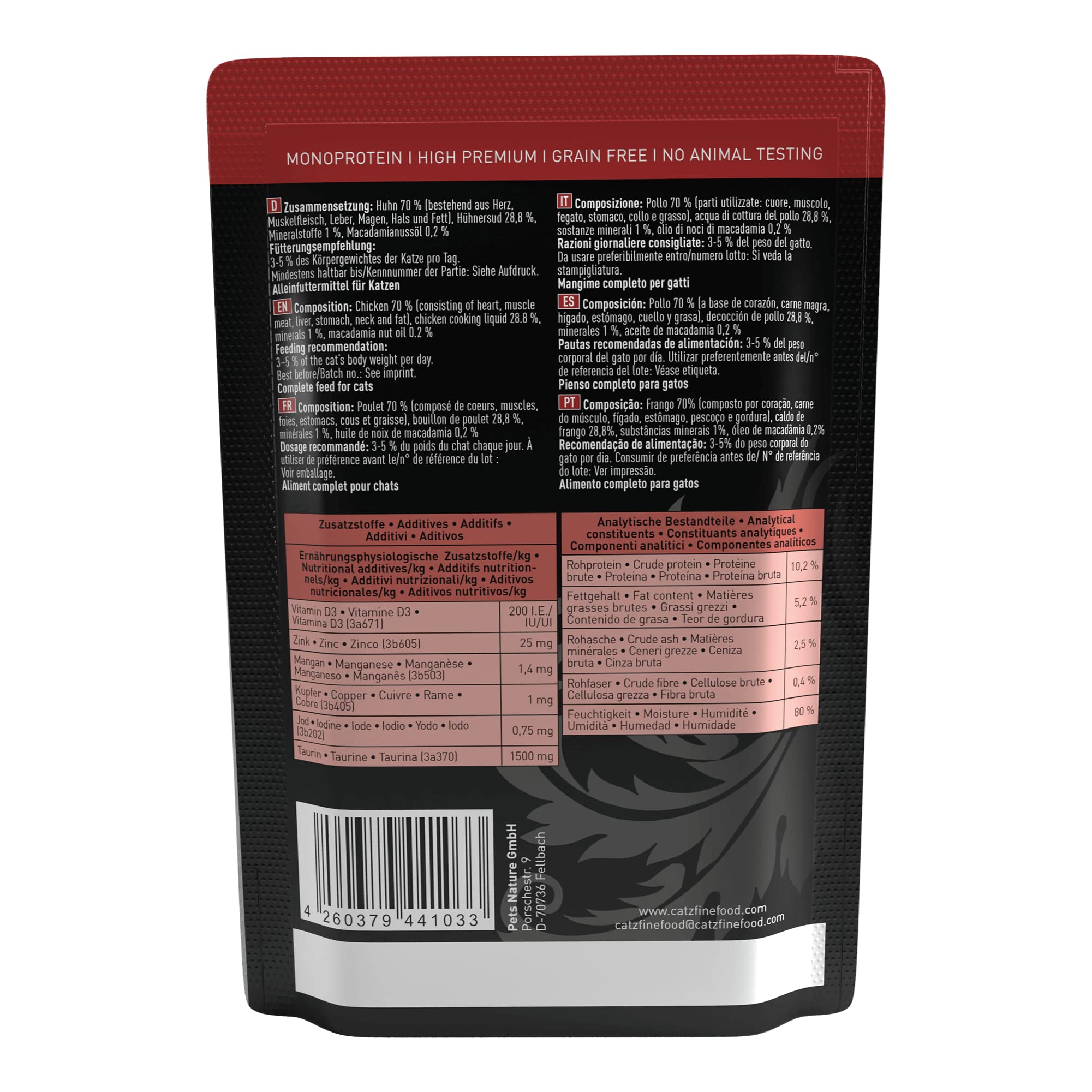 catz-finefood-purrrr-huhn-n-103-monoprotein-nassfutter-16-x-85-g image 3