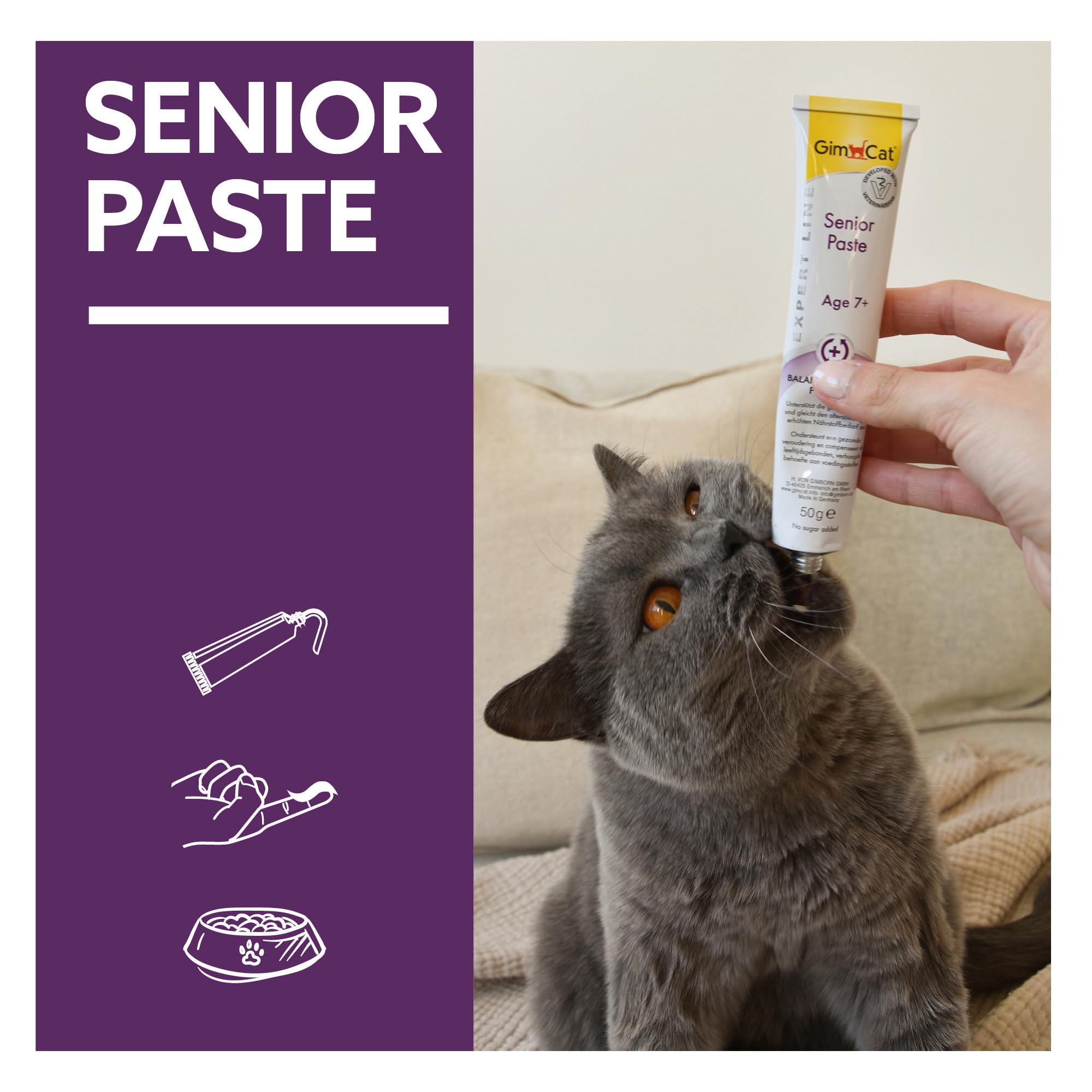 gimcat-expert-line-senior-paste-funktionaler-katzensnack-ab-7-jahren-2-x-50-g image 6