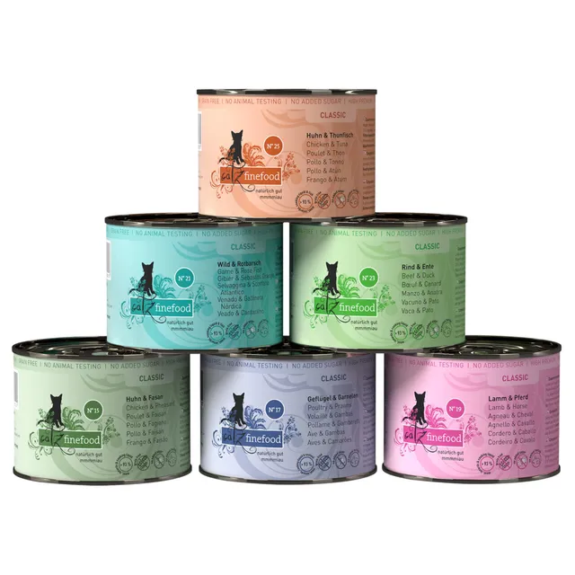 catz-finefood-classic-feinkost-multipack-2-nassfutter-6-x-200-g-dosen-mix image 1
