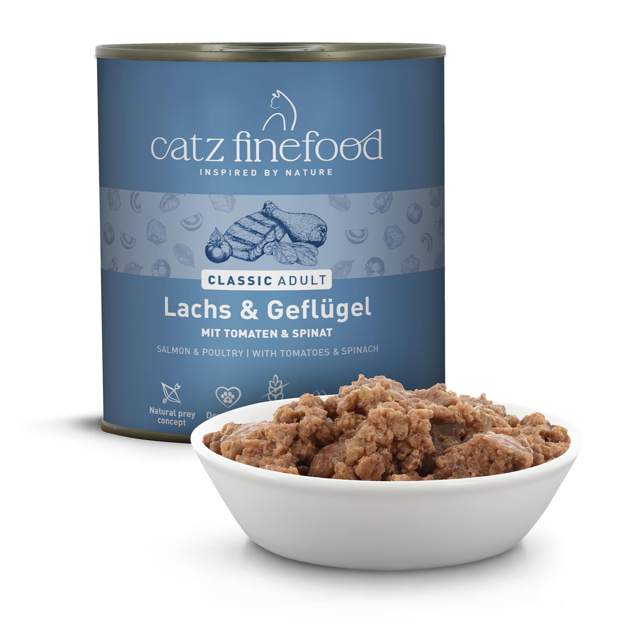 catz-finefood-n-5-lachs-gefl-gel-feinkost-nassfutter-f-r-katzen-6-x-800-g-dosen image 2
