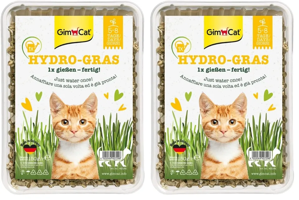 gimcat-hydro-gras-katzengras-1-schale-150-g image 1