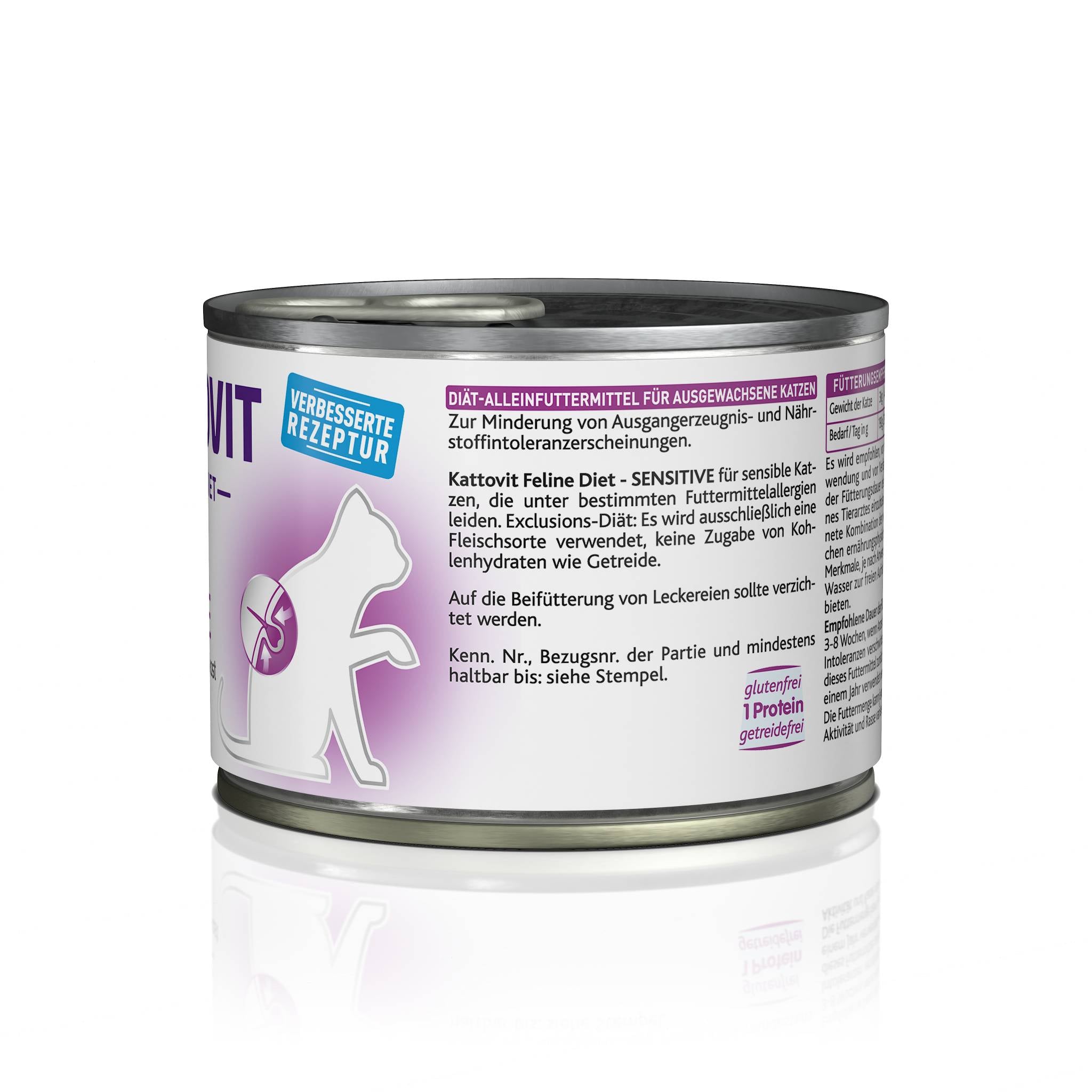 kattovit-sensitive-nassfutter-huhn-dose-12-x-185g image 4
