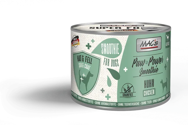 mac-s-dog-paw-power-smoothie-huhn-200g-snack-f-r-haut-fell image 1